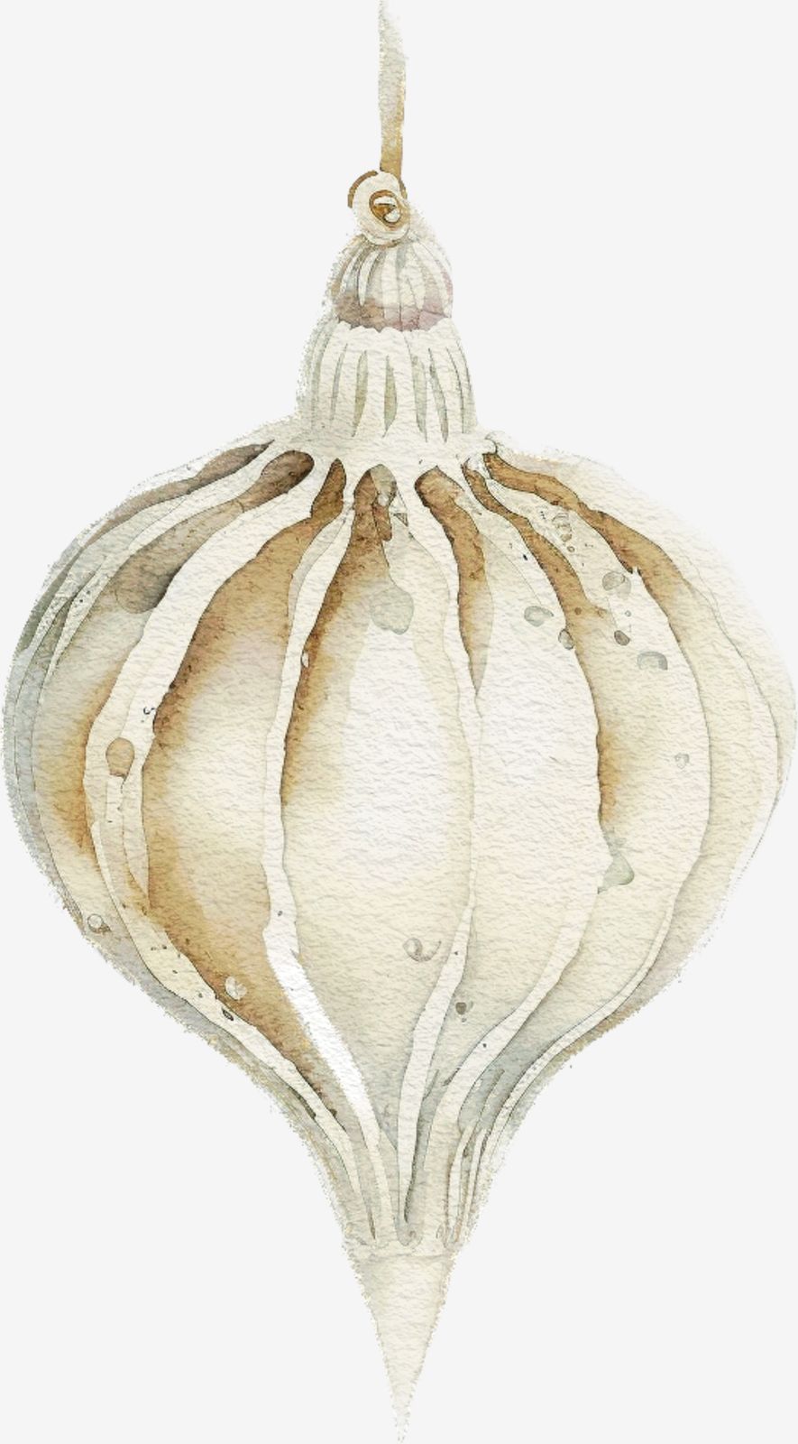 Eleganter Ornamentaufkleber