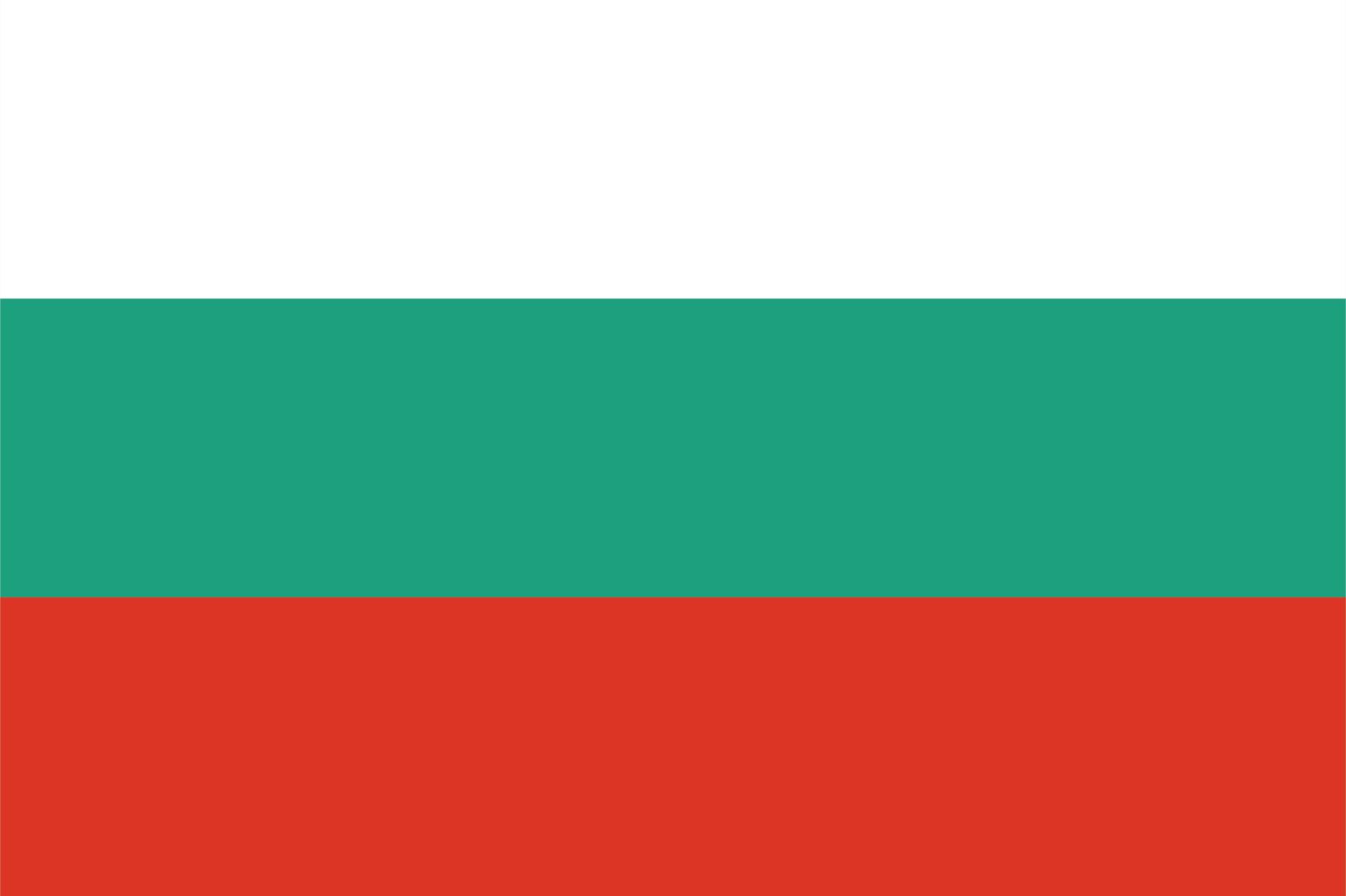Bulgarien Flagge - Aufkleber
