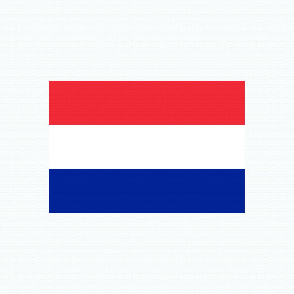 Aufkleber - Niederlande Flagge