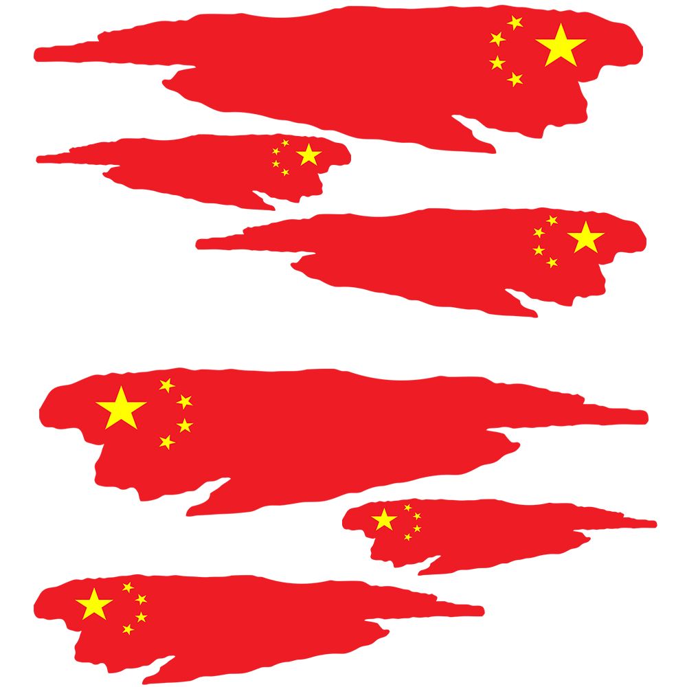 China Flagge - Sticker
