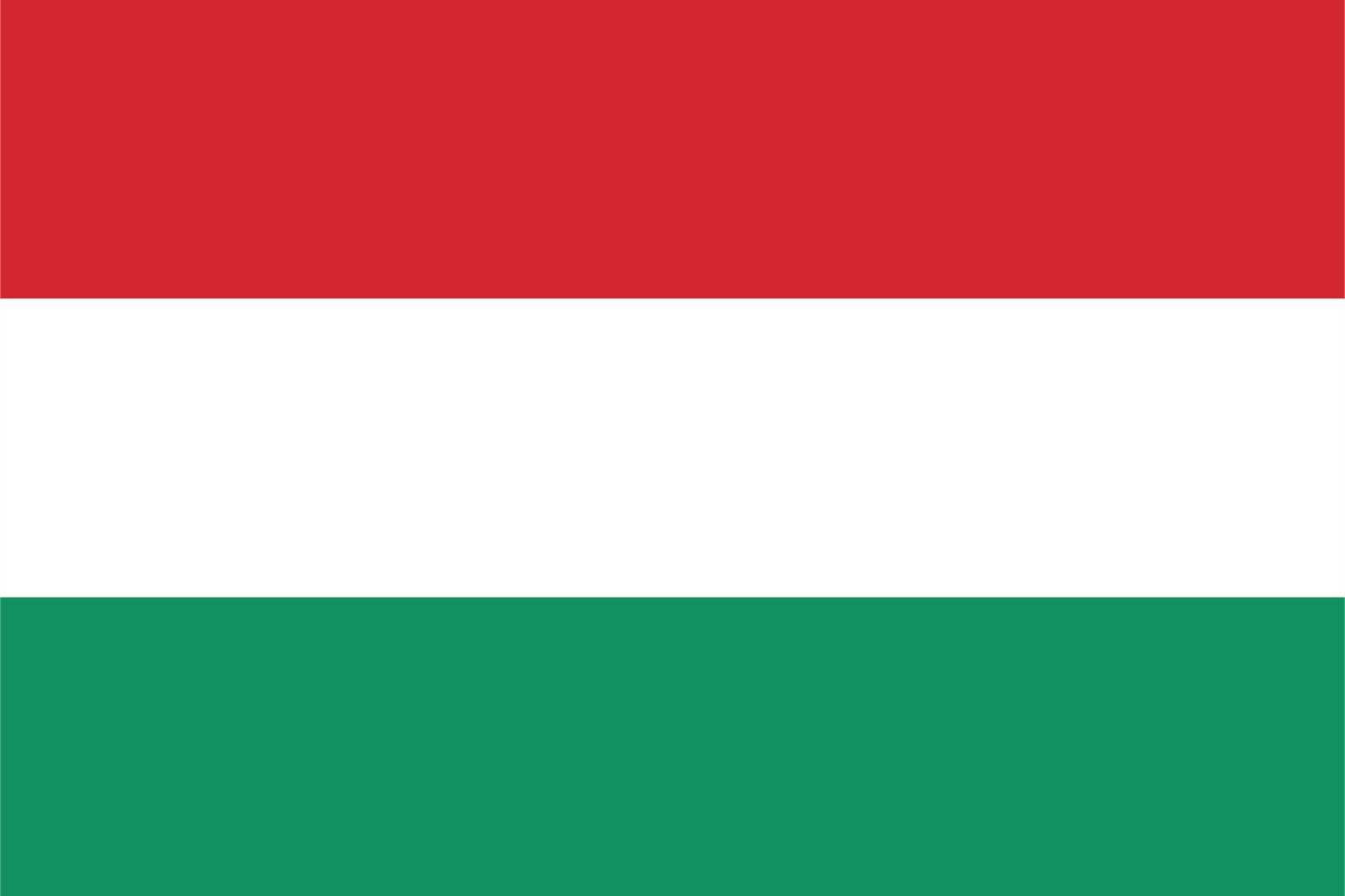 Ungarn Flagge - Aufkleber