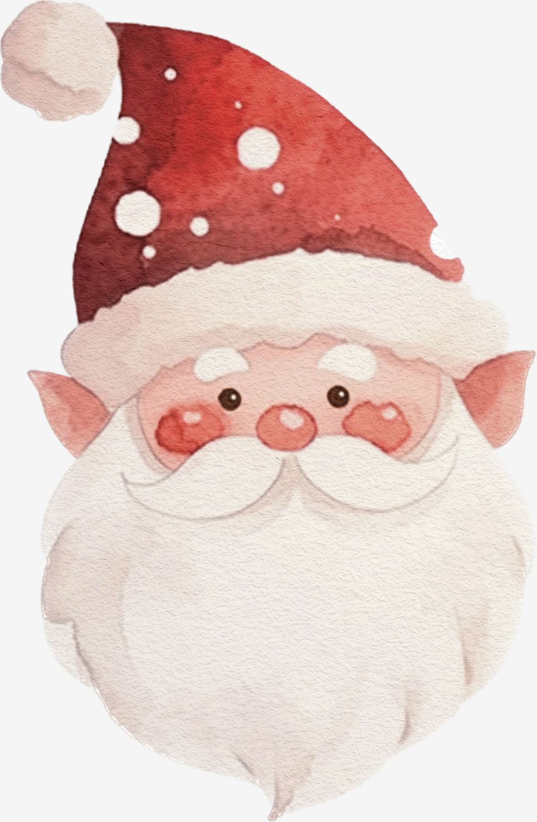 Weihnachtsmann Sticker für Weihnachten