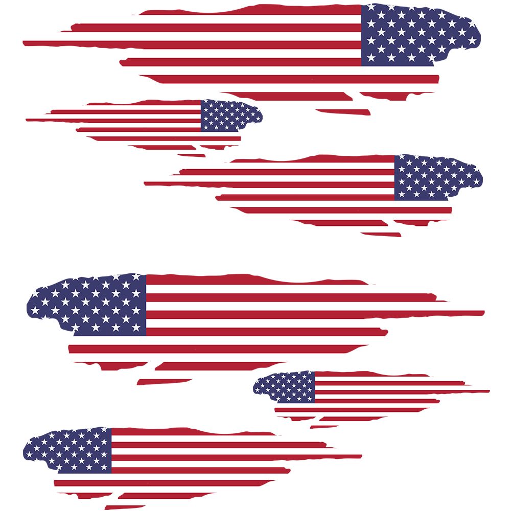 USA-Flagge - Aufkleber