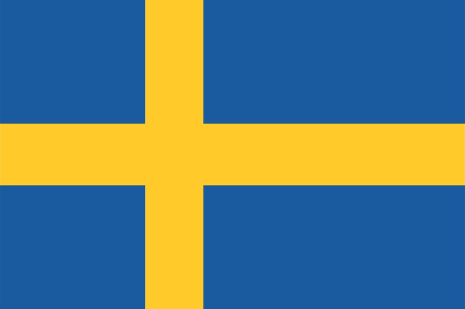 Schweden Flagge - Aufkleber