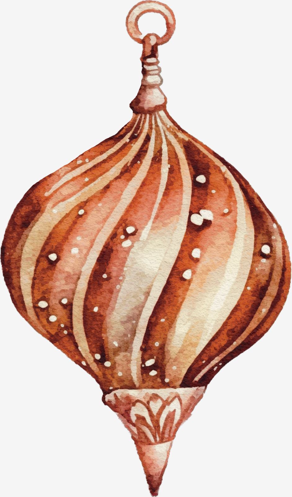 Eleganter Ornamentaufkleber