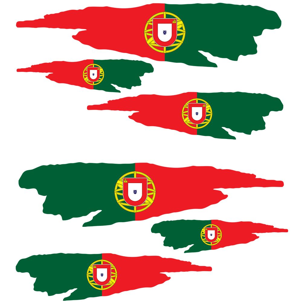 Portugal Flagge - Aufkleber