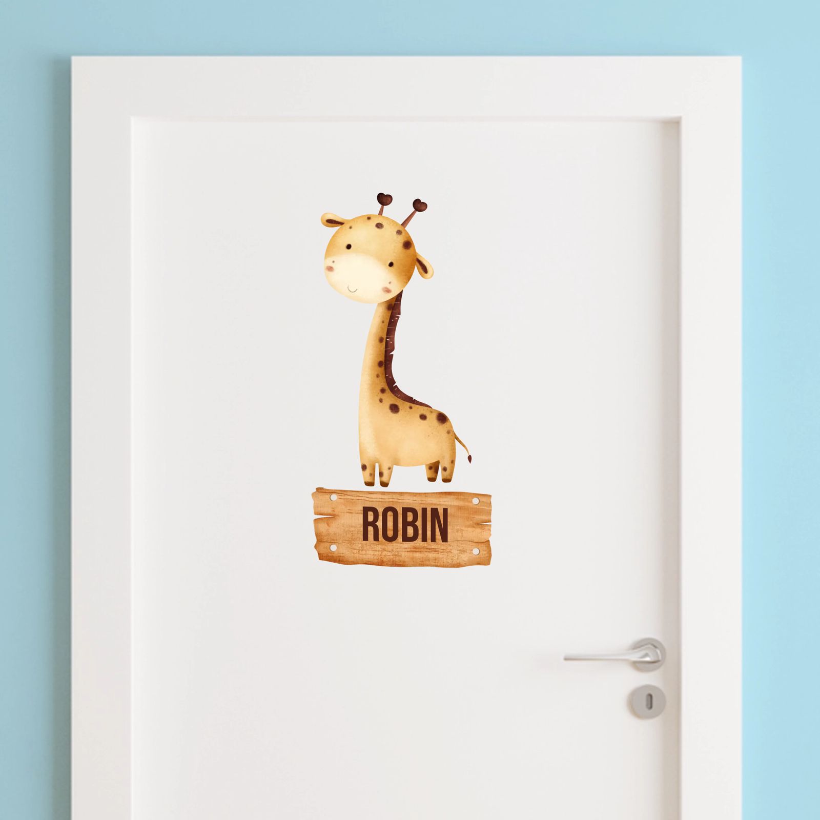 Türsticker - Giraffendesign