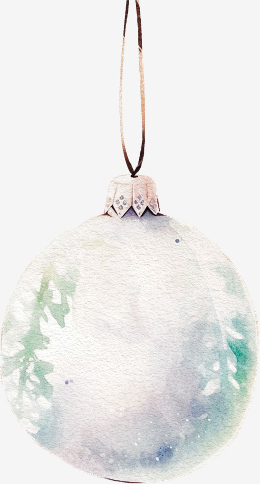 Weihnachtsornament Sticker