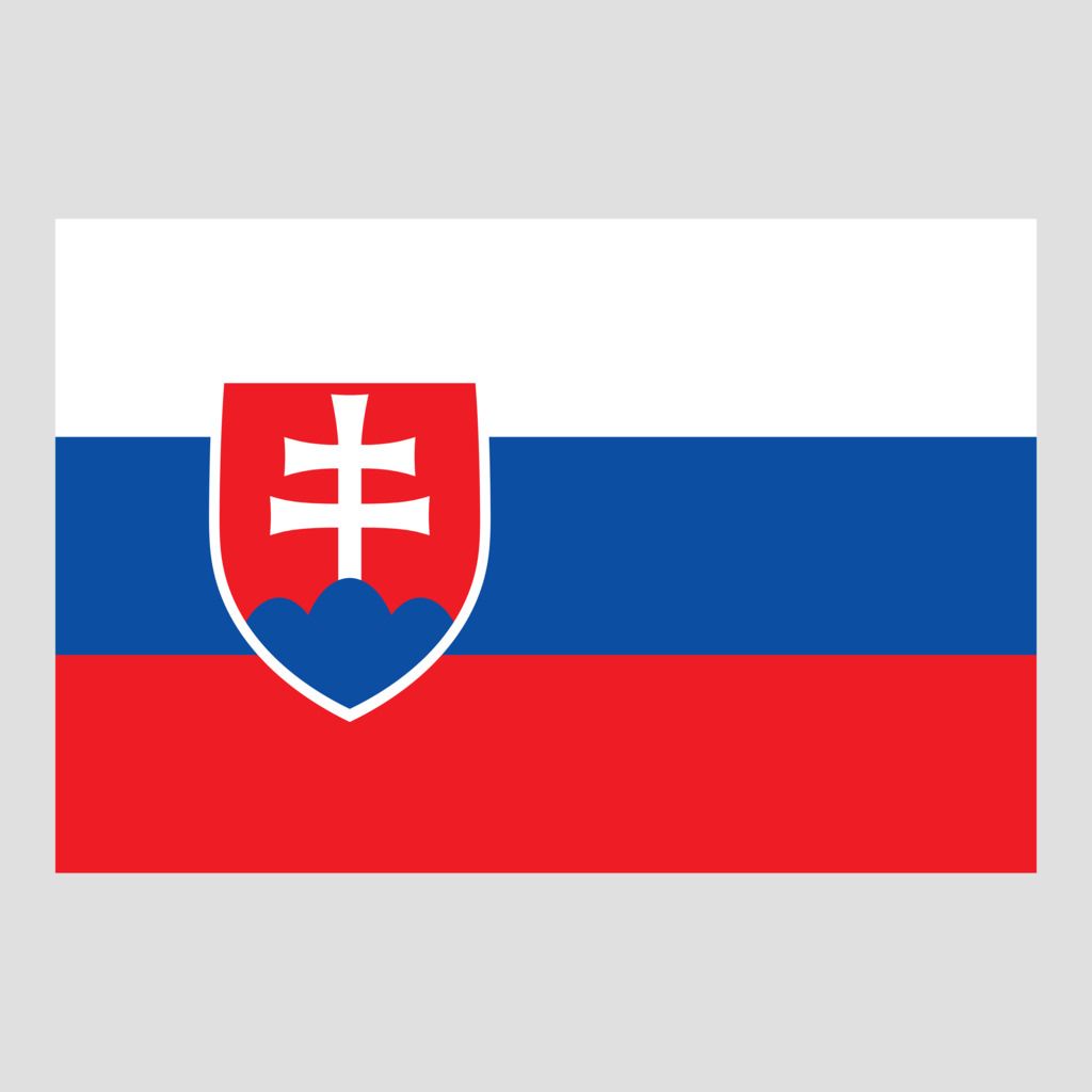 Sticker - Slowakische Flagge