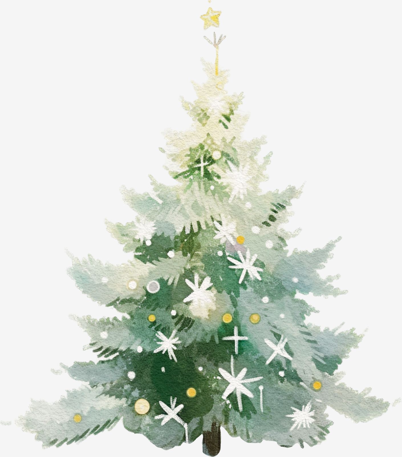 Weihnachtsbaum Aufkleber