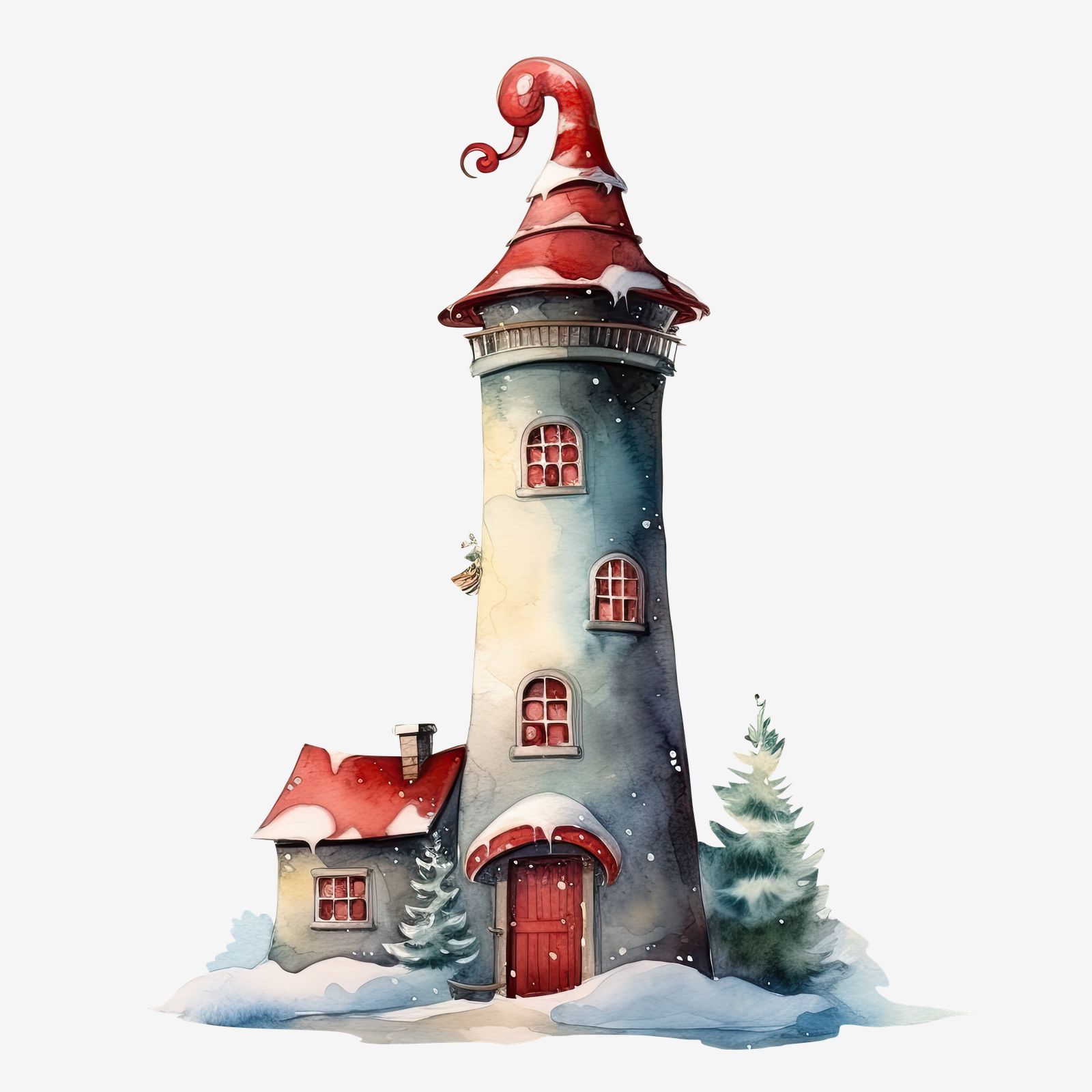 Märchenhaftes Turm Aufkleber