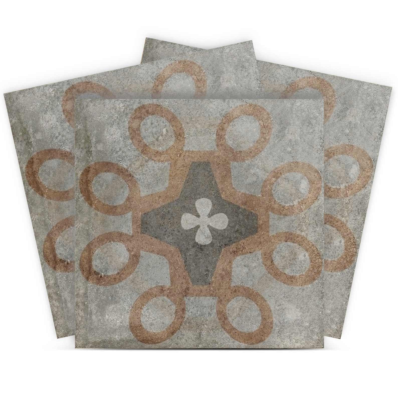 Fliesenaufkleber - Vintage Muster