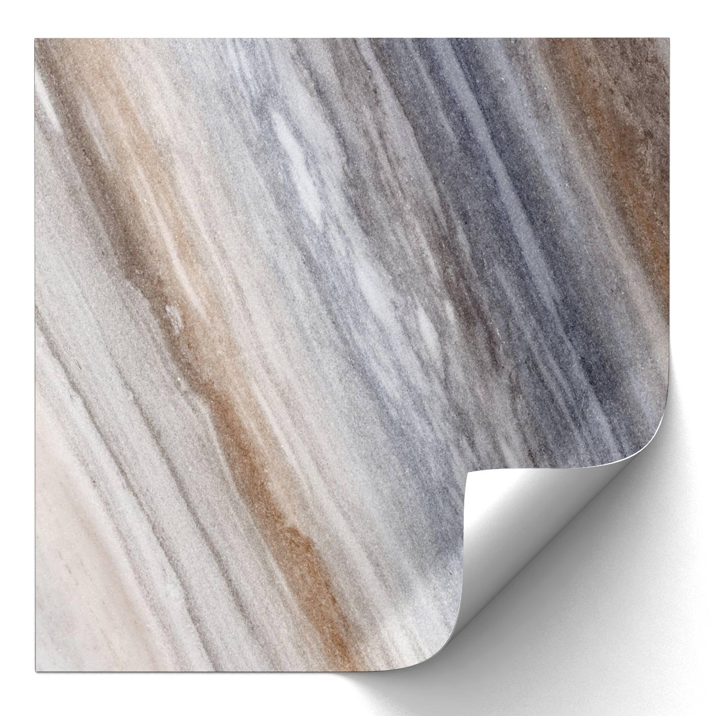 Fliesenaufkleber - Gestreiftes Marmordesign