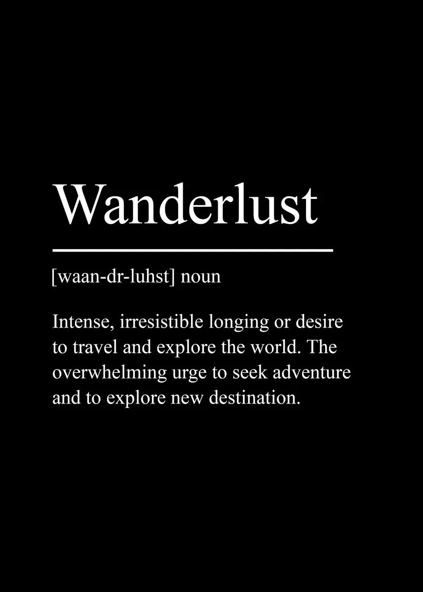 Poster – Wanderlust
